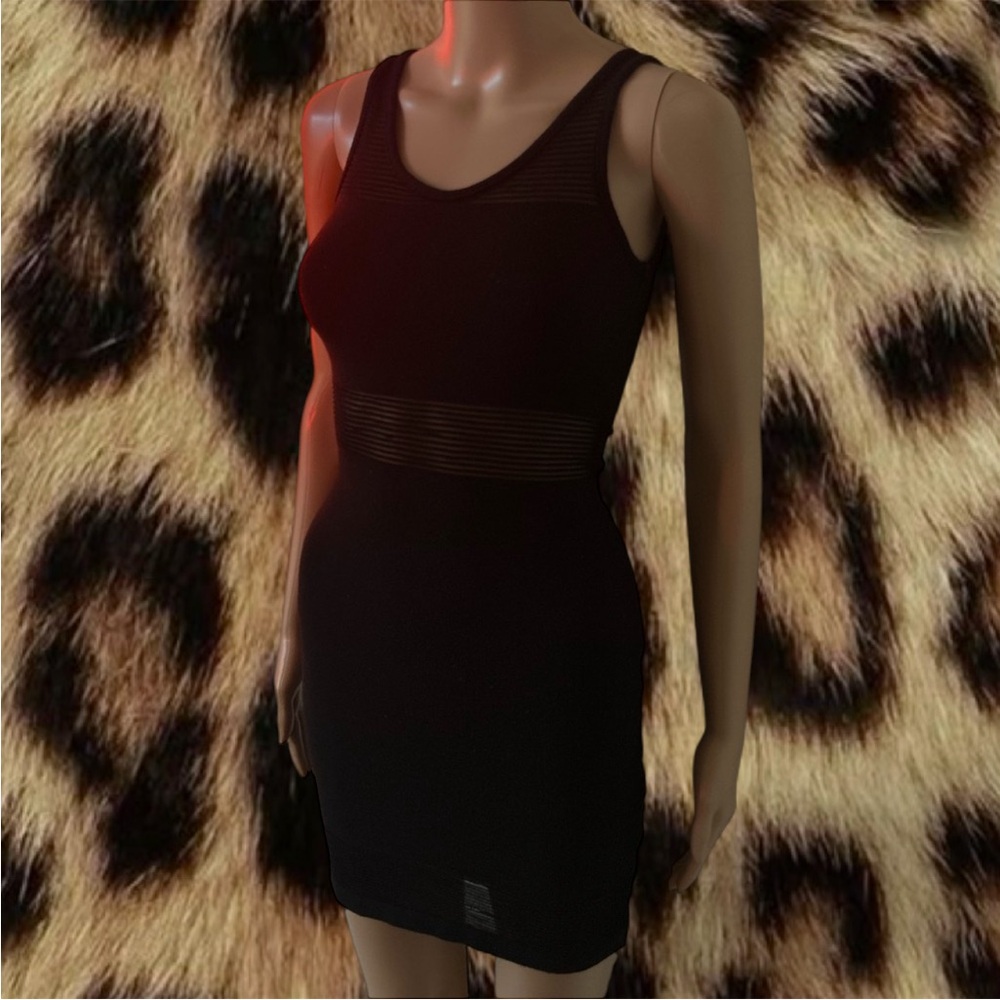 WINDSOR Black Mini Dress